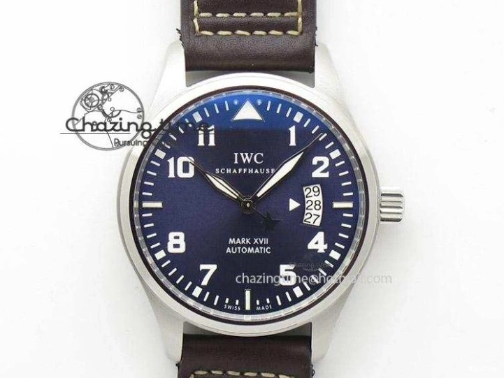 MIROTIME 0505 Pilot Chrono IW388003 Real Ceramic V6F 1:1 Best Edition On Black Nylon Strap A StreetReady 7284